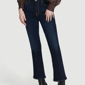 FRAME Le Crop Mini Boot High Rise Jean 26 27